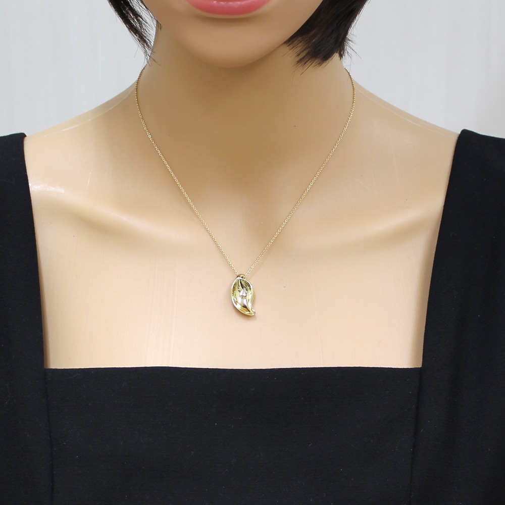ティファニー ネックレス 18金 K18イエローゴールド TIFFANY&Co. 中古 美品 ティファニー ネックレス 18金 K18イエローゴールド TIFFANY&Co. 中古 美品