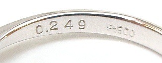指輪 ダイヤモンド立爪リング 0.249ct,G,SI-1,EX /プラチナ/Pt900 【中古】(48974) 指輪 ダイヤモンド立爪リング 0.249ct,G,SI-1,EX /プラチナ/Pt900 【中古】(48974)
