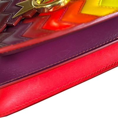 サルヴァトーレフェラガモ SINDY ガンチーニ ショルダーバッグ レザー DH-21 G560 マルチカラー Salvatore Ferragamo  美品