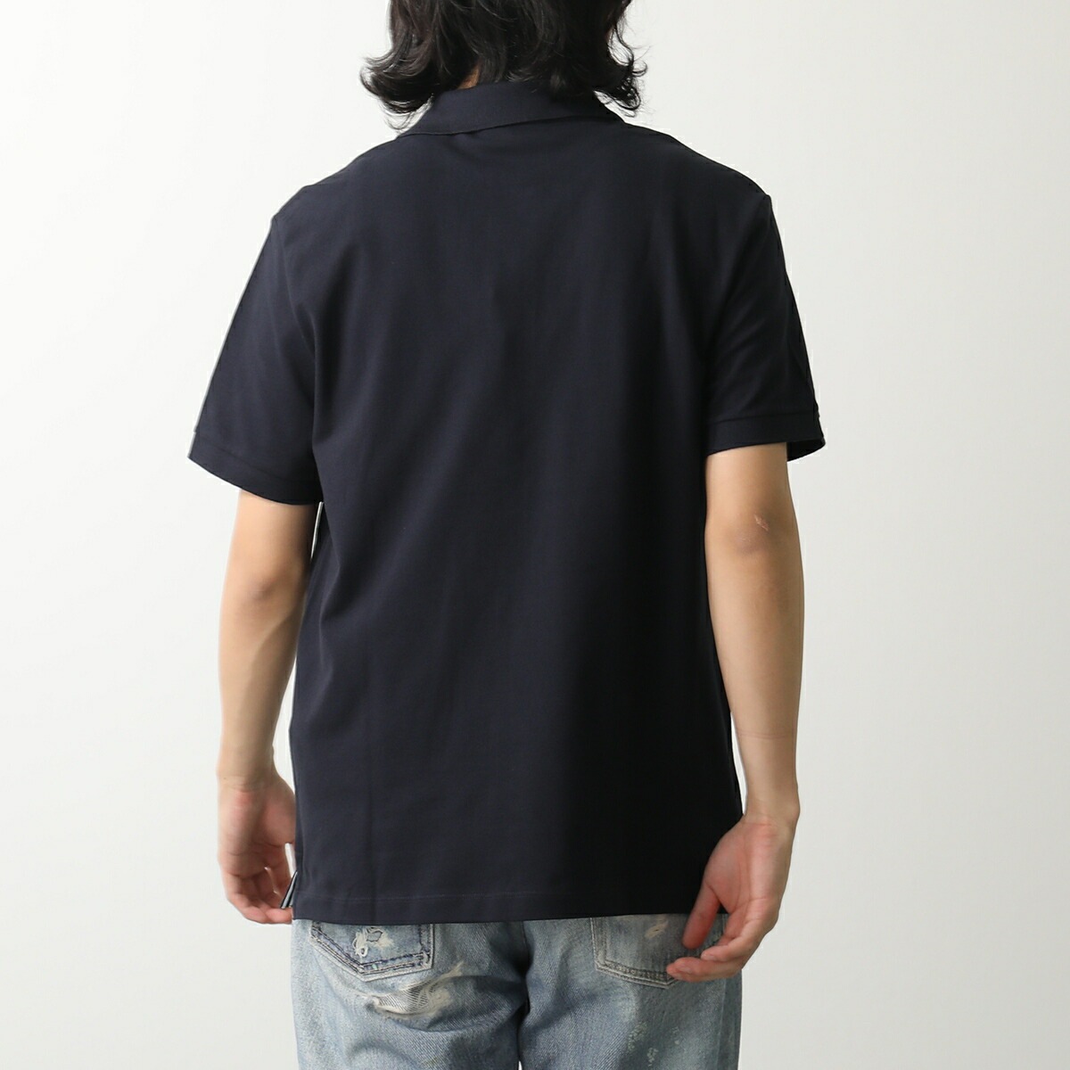 STONE ISLAND ストーンアイランド ポロシャツ 80152SC17 メンズ 半袖 コットンブレンド 鹿の子 ロゴパッチ カラー2色 【mega】