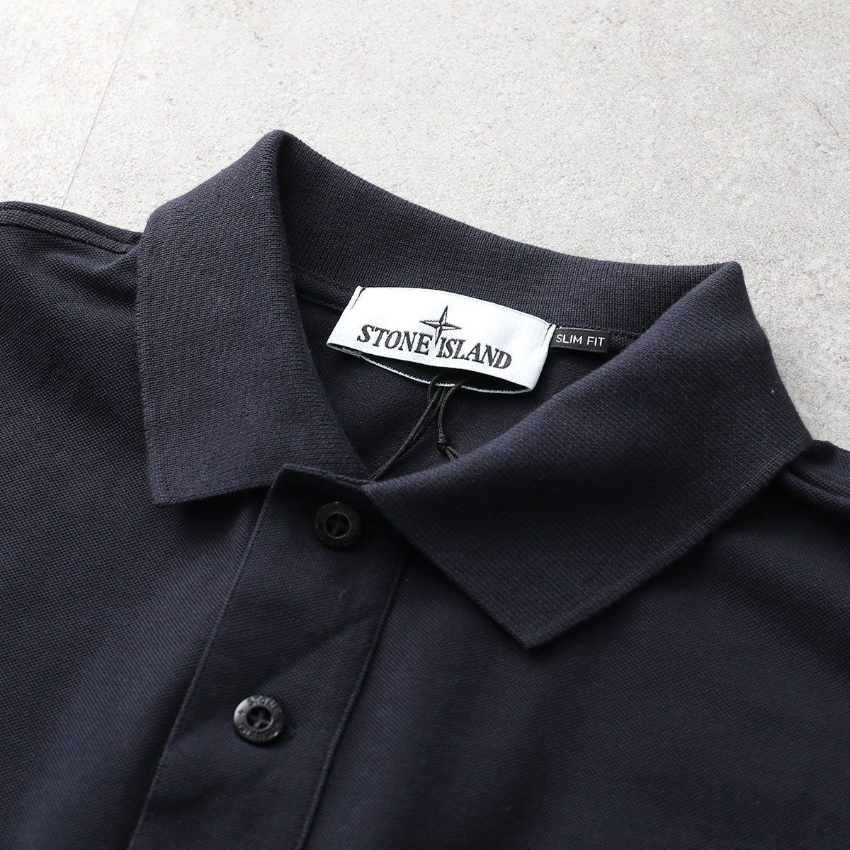 STONE ISLAND ストーンアイランド ポロシャツ 80152SC17 メンズ 半袖 コットンブレンド 鹿の子 ロゴパッチ カラー2色 【mega】