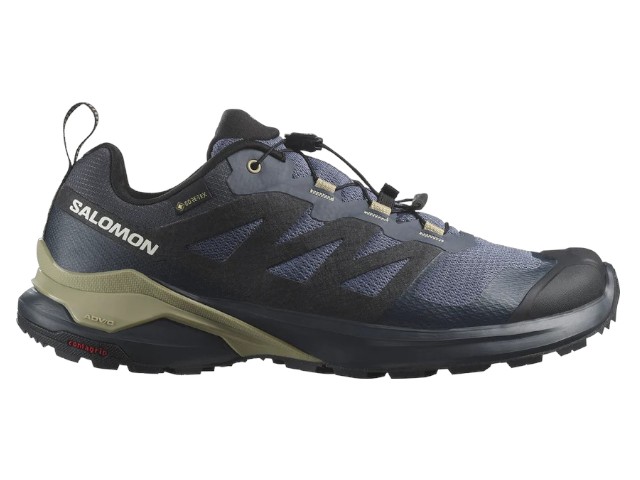 SALOMON 475260 X-ADVENTURE GORE-TEX 男性用トレイルランニングシューズ メンズ 靴 SALOMON 475260 X-ADVENTURE GORE-TEX 男性用トレイルランニングシューズ メンズ 靴