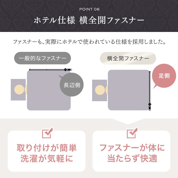 掛け布団カバー 80サテン 綿100％ 超長綿 高密度 防ダニ クイーン ロング 210 × 210 高級ホテル仕様 洗える 掛布団カバー 布団カバー 掛けカバー