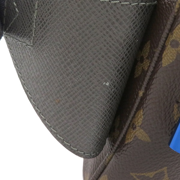 ルイヴィトン LOUIS VUITTON ボディバッグ パシフィック バムバッグ モノグラムキャンバス モノグラム ゴールド金具 茶 ウエストバッグ ブルー金具 レッド金具 M43828 FO0188