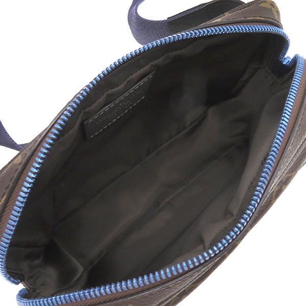 ルイヴィトン LOUIS VUITTON ボディバッグ パシフィック バムバッグ モノグラムキャンバス モノグラム ゴールド金具 茶 ウエストバッグ ブルー金具 レッド金具 M43828 FO0188