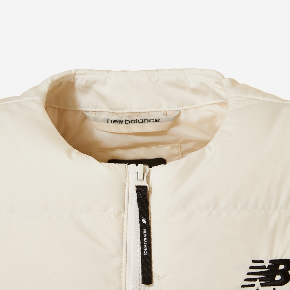 ニューバランスユニアクティブライトダウンベスト NBNPDB2963-(64) クリーム