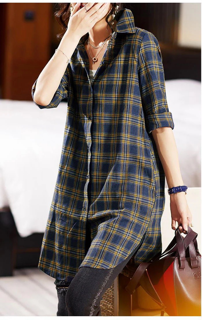 【20点セット】無料シャツワンピース チェック シャツ 春秋 ロングシャツ ワンピース レディース ロングワンピース シャツワンピ きれいめ 柔らか 体型カバー 着痩せ チェック柄 きれいめ ナチュラ 【20点セット】無料シャツワンピース チェック シャツ 春秋 ロングシャツ ワンピース レディース ロングワンピース シャツワンピ きれいめ 柔らか 体型カバー 着痩せ チェック柄 きれいめ ナチュラ