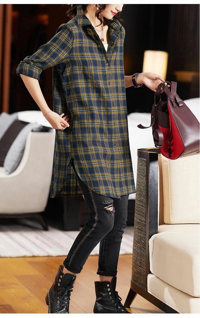 【20点セット】無料シャツワンピース チェック シャツ 春秋 ロングシャツ ワンピース レディース ロングワンピース シャツワンピ きれいめ 柔らか 体型カバー 着痩せ チェック柄 きれいめ ナチュラ 【20点セット】無料シャツワンピース チェック シャツ 春秋 ロングシャツ ワンピース レディース ロングワンピース シャツワンピ きれいめ 柔らか 体型カバー 着痩せ チェック柄 きれいめ ナチュラ