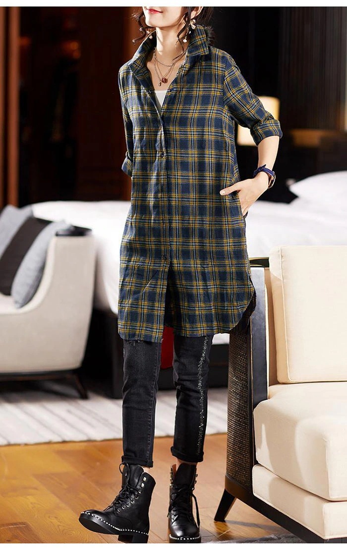 【20点セット】無料シャツワンピース チェック シャツ 春秋 ロングシャツ ワンピース レディース ロングワンピース シャツワンピ きれいめ 柔らか 体型カバー 着痩せ チェック柄 きれいめ ナチュラ 【20点セット】無料シャツワンピース チェック シャツ 春秋 ロングシャツ ワンピース レディース ロングワンピース シャツワンピ きれいめ 柔らか 体型カバー 着痩せ チェック柄 きれいめ ナチュラ