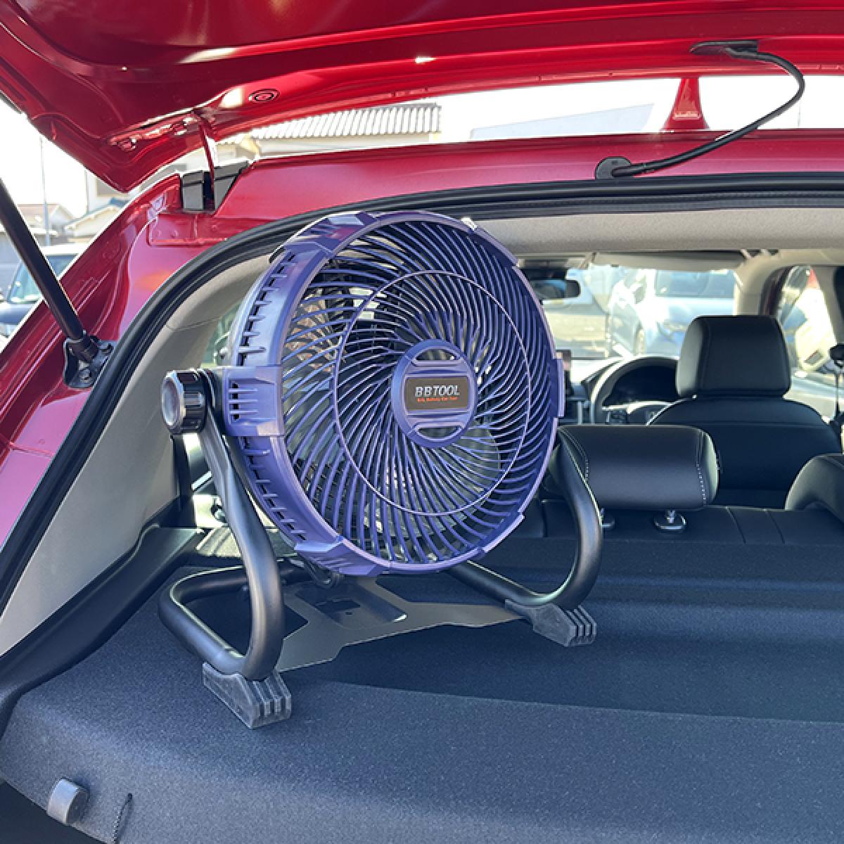 BBTOOL 充電式送風ファン No.5005 DCモーター 送風 風向調整 車 カー用品【電池パック・充電器別売】 BAL 大橋産業 BBTOOL 充電式送風ファン No.5005 DCモーター 送風 風向調整 車 カー用品【電池パック・充電器別売】 BAL 大橋産業