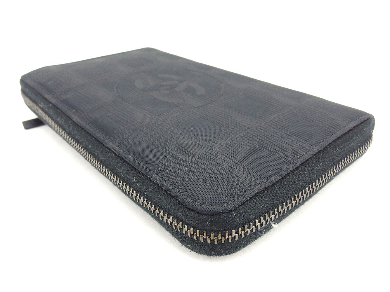 長財布 ラウンドファスナー ニュートラベルライン ブラック