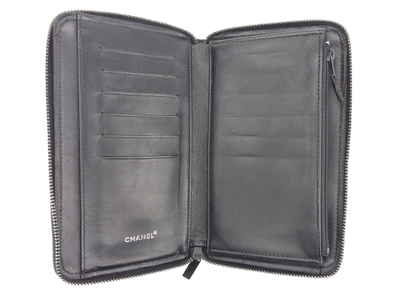 長財布 ラウンドファスナー ニュートラベルライン ブラック