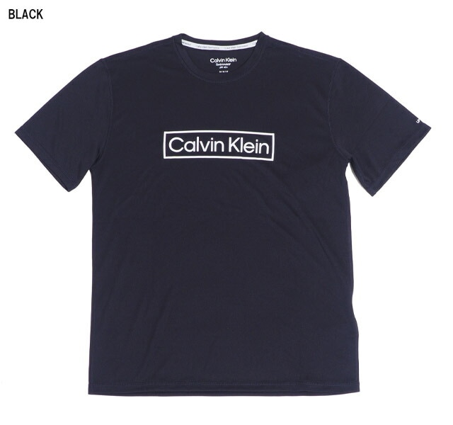 ラッシュガード メンズ Calvin Klein カルバン クライン 長袖 ロンT 水着 男性 夏 薄手 アウトドア キャンプ 釣り 海 海水浴 海外旅行 人気 ブランド ペアルック ブラック 黒 ホ