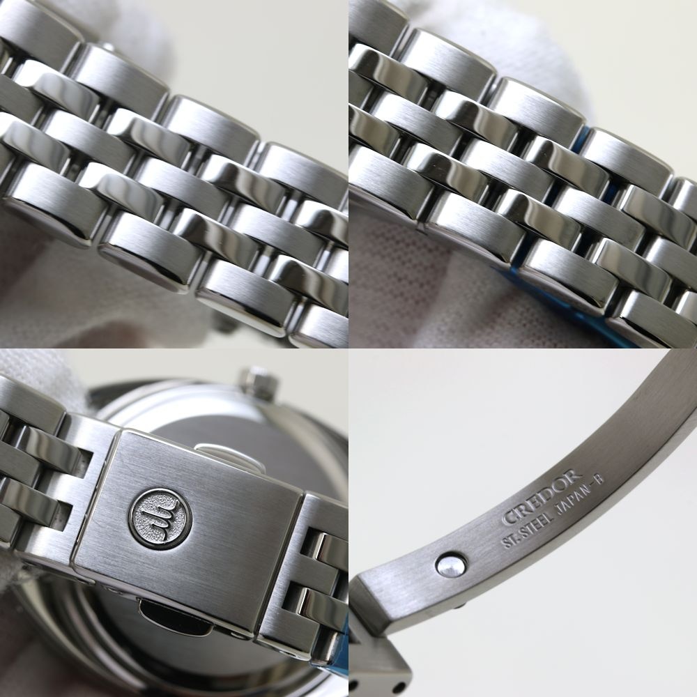 クレドール シグノ GSAS053 4J81-0AN0【磨き済/電池交換済】ステンレススチール レディース /39767【中古】【腕時計】 クレドール シグノ GSAS053 4J81-0AN0【磨き済/電池交換済】ステンレススチール レディース /39767【中古】【腕時計】