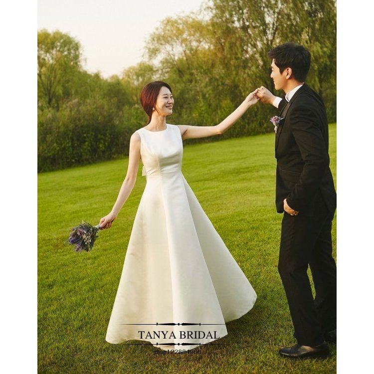 二次会 花嫁 白 ワンピース ウエディングドレスマキシ丈 結婚式 ドレスロング丈 フレア Aライン mdprevattcaulkingandwaterproofing.com