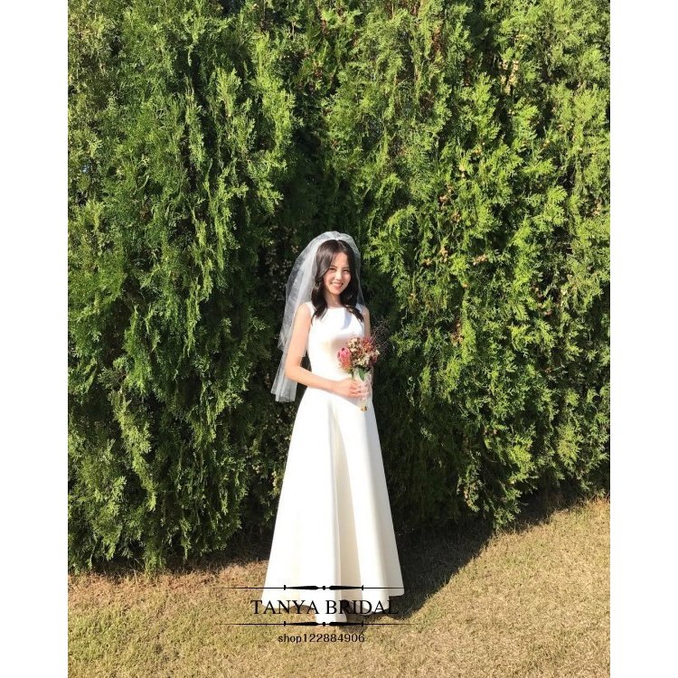 二次会 花嫁 白 ワンピース ウエディングドレスマキシ丈 結婚式 ドレスロング丈 フレア Aライン mdprevattcaulkingandwaterproofing.com