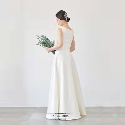 二次会 花嫁 白 ワンピース ウエディングドレスマキシ丈 結婚式 ドレスロング丈 フレア Aライン mdprevattcaulkingandwaterproofing.com