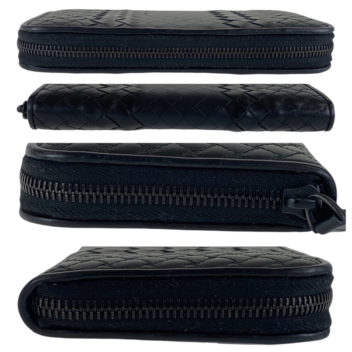 美品 イントレチャート ブラック 黒 レザー 長財布 ロングウォレット メンズ 504768 美品 イントレチャート ブラック 黒 レザー 長財布 ロングウォレット メンズ 504768