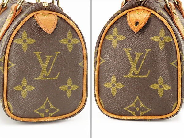 Qoo10] Louis Vuitton ルイヴィトンモノグラムミニスピーディ2W