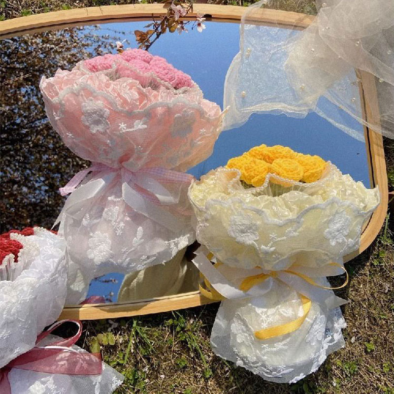 人気新品毛糸 造花 花束 かぎ針で編む花束 枯れない花 手芸 編み物 手作り 卒業式 彼女 プレゼント バレンタインデー ホワイトデー 記念日 可愛い 花束 誕生祝 結婚式 人気新品毛糸 造花 花束 かぎ針で編む花束 枯れない花 手芸 編み物 手作り 卒業式 彼女 プレゼント バレンタインデー ホワイトデー 記念日 可愛い 花束 誕生祝 結婚式