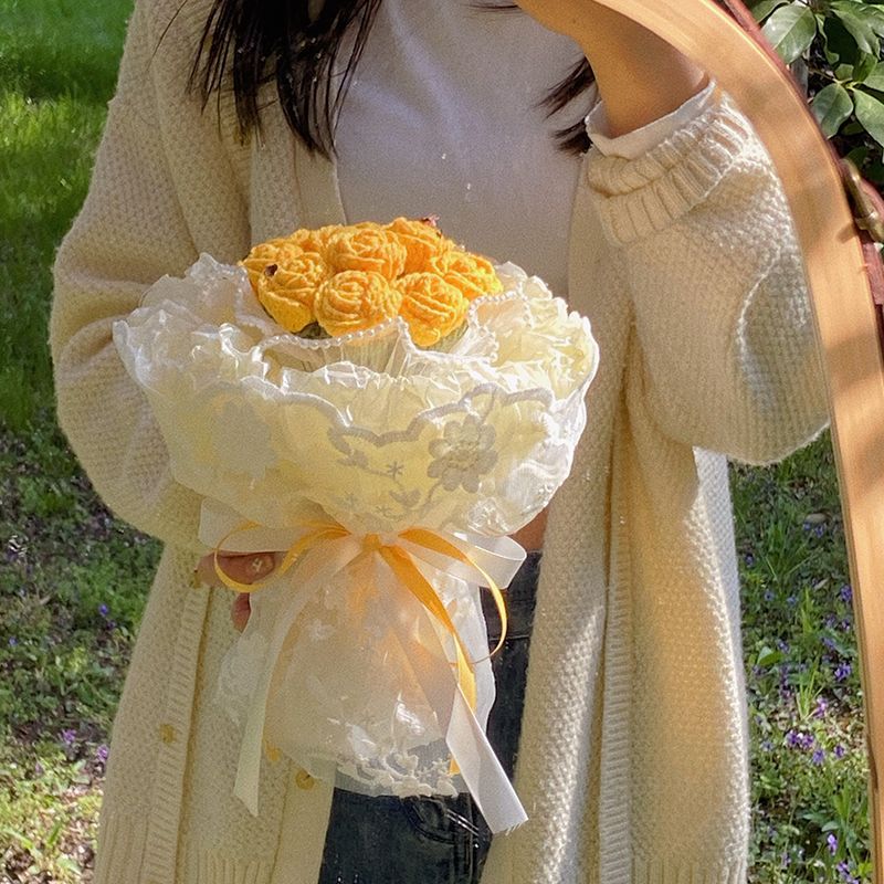 人気新品毛糸 造花 花束 かぎ針で編む花束 枯れない花 手芸 編み物 手作り 卒業式 彼女 プレゼント バレンタインデー ホワイトデー 記念日 可愛い 花束 誕生祝 結婚式 人気新品毛糸 造花 花束 かぎ針で編む花束 枯れない花 手芸 編み物 手作り 卒業式 彼女 プレゼント バレンタインデー ホワイトデー 記念日 可愛い 花束 誕生祝 結婚式