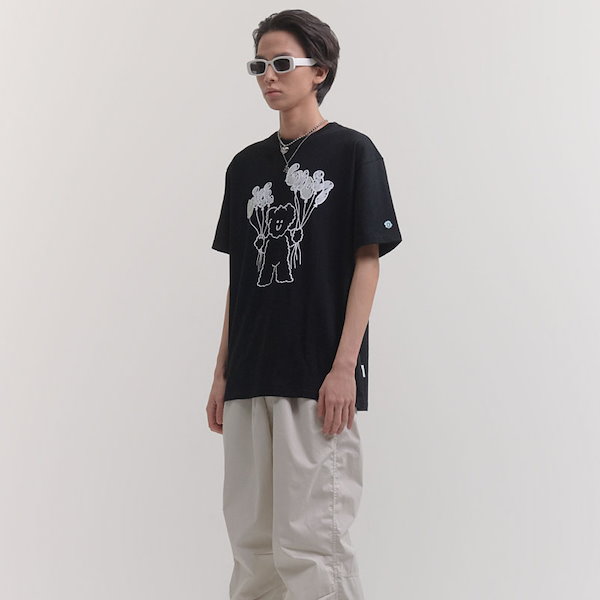 Nice Ghost Club☆BALLOON MACA DRAWING UV TEE MUSINSA | NICE GHOST CLUB BALLOON MACA DRAWING UV T-SHIRT_WHITE