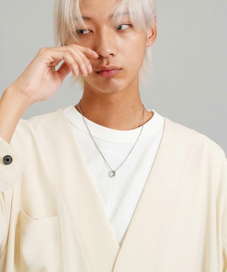 ネックレス メンズ エッジダブルリングネックレス サージカルステンレス316L LH-03NE0495 ステンレス アレルギーフリー 【ネコポス】 ネックレス メンズ エッジダブルリングネックレス サージカルステンレス316L LH-03NE0495 ステンレス アレルギーフリー 【ネコポス】