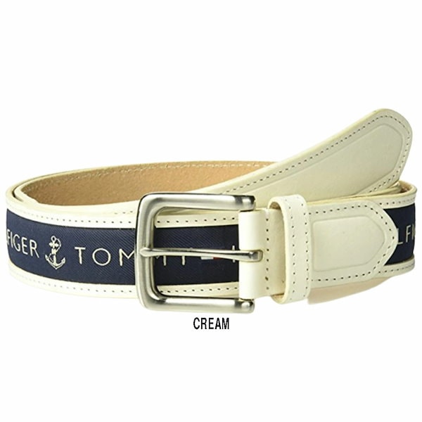 新品即決 トミーヒルフィガー 牛革ベルト 32インチ ブラック  新品即決 トミーヒルフィガー 牛革コンビベルト 32インチ ブラウン