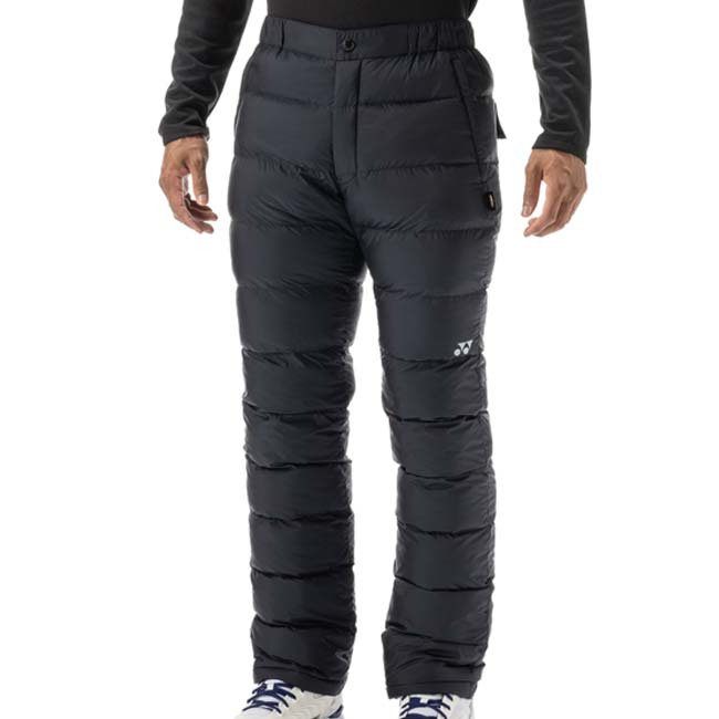 日本サイズ ヨネックス(YONEX) 2023 FW ユニセックス 中綿ロングパンツ ヒートカプセルトリプル 90083-007 ブラック(23y10mトレーニング)_2