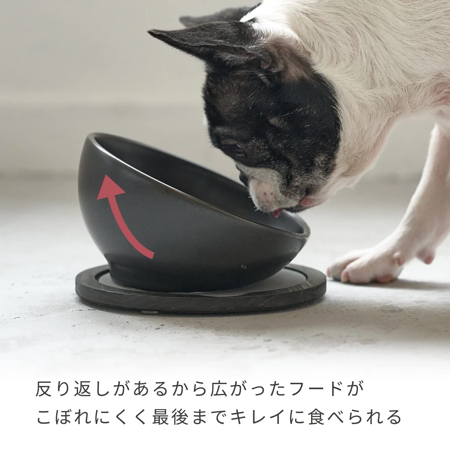 INK by HARIO TRD. BUHIプレ プレミアム フレンチブルドッグ マットブラック フレブル IK-BHP-MB INK