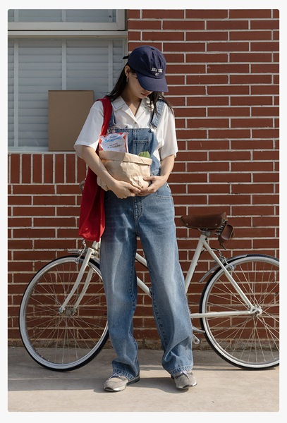 エッグタルト キューバンカラー 半袖 カジュアル 刺繍