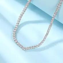 4mm V字型銅象嵌ジルコンテニスネックレス ヒップホップラグジュアリーファッション多用途高品質ジュエリーアクセサリー 4mm V字型銅象嵌ジルコンテニスネックレス ヒップホップラグジュアリーファッション多用途高品質ジュエリーアクセサリー