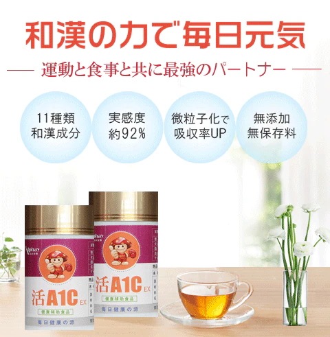 ダイエット 血糖値 サプリ 活A1C イヌリン お得な3本セット 90日分