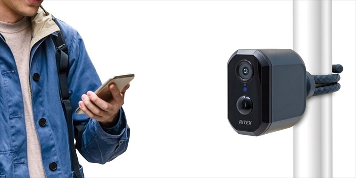 防犯カメラ スマホ連動 センサーカメラ 充電式 WiFi カメラ 200万画素 どこでもアーム マグネットベース IP65 防水 防犯カメラ スマホ連動 センサーカメラ 充電式 WiFi カメラ 200万画素 どこでもアーム マグネットベース IP65 防水