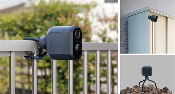 防犯カメラ スマホ連動 センサーカメラ 充電式 WiFi カメラ 200万画素 どこでもアーム マグネットベース IP65 防水 防犯カメラ スマホ連動 センサーカメラ 充電式 WiFi カメラ 200万画素 どこでもアーム マグネットベース IP65 防水