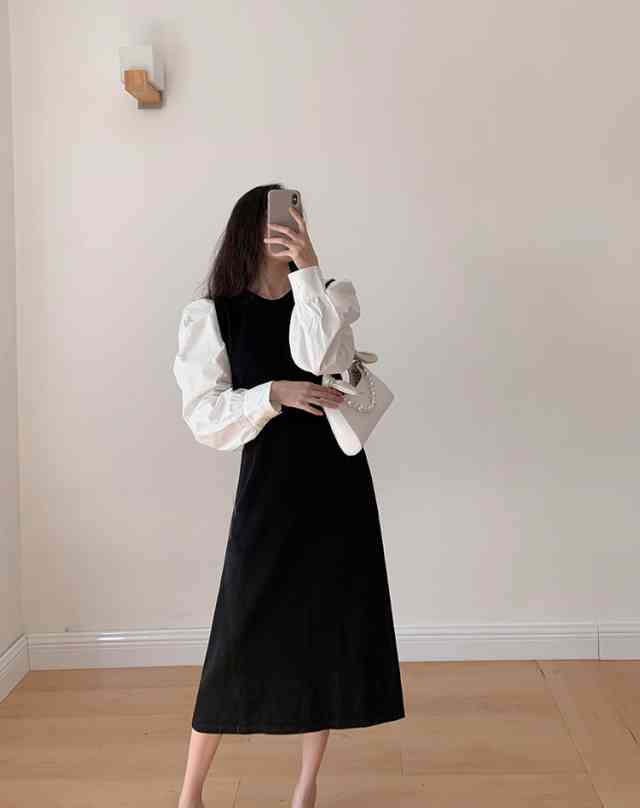 【即納】ワンピース レディース ロング丈 ニット ワンピース ニットワンピ カジュアル 長袖 大きいサイズ 春 夏 秋冬 ワンピ クルーネック バルーンスリーブ デート オフィスカジュアル ドッキング 【即納】ワンピース レディース ロング丈 ニット ワンピース ニットワンピ カジュアル 長袖 大きいサイズ 春 夏 秋冬 ワンピ クルーネック バルーンスリーブ デート オフィスカジュアル ドッキング