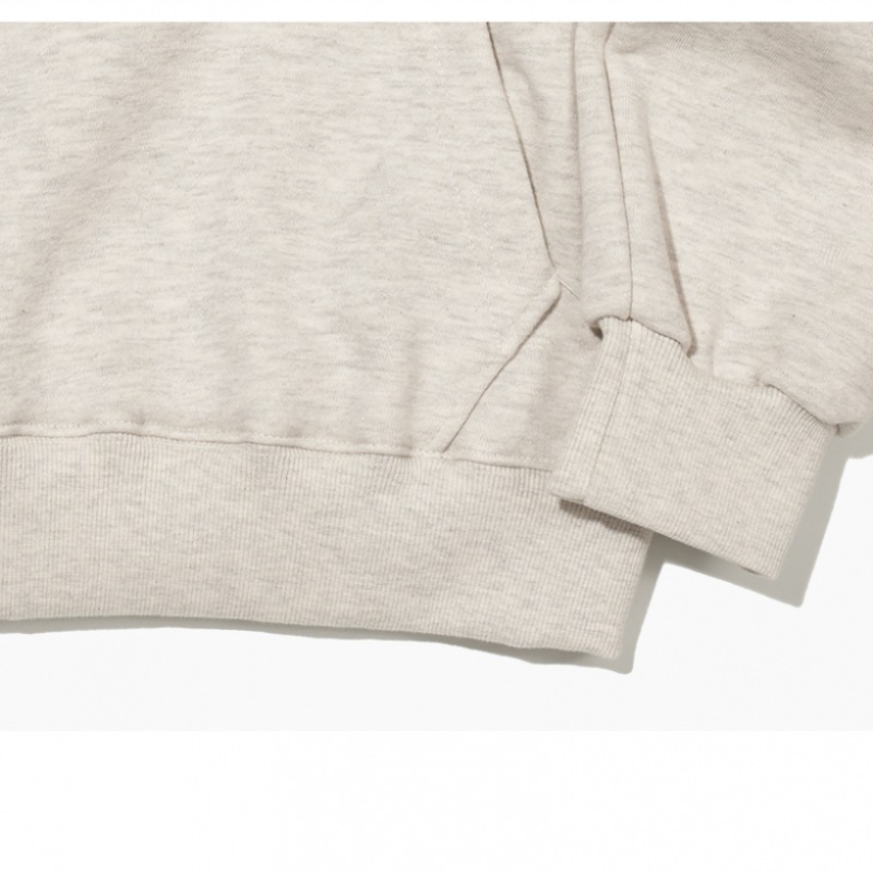 PAPERBOYスポーツクラブフーディーオートミール