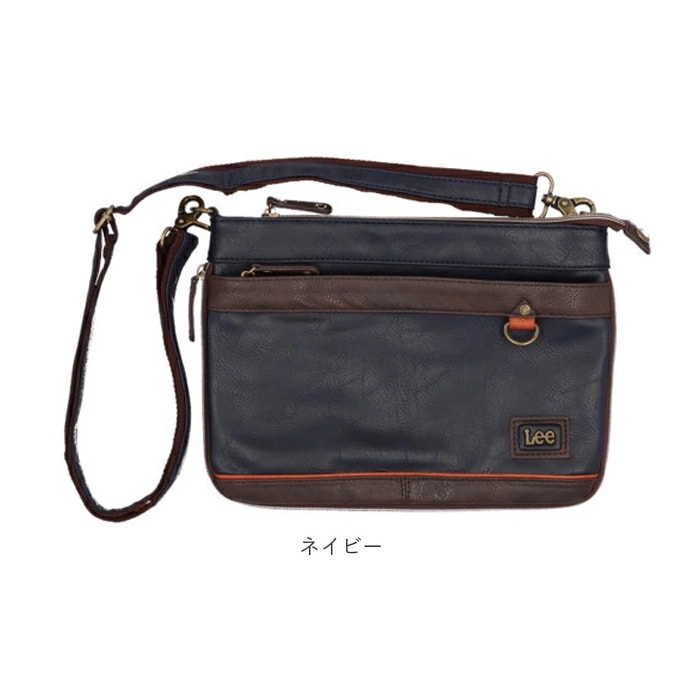 Lee ショルダーバッグ リー 320-3103 通販 ショルダーバック サコッシュ メンズ ブランド 斜めがけ かっこいい 肩掛け 斜め掛け 高校生 大学生 父の日 ギフト 通勤 通学 自転車 バイ