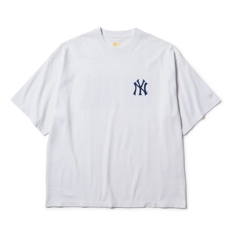 ニューエラ メンズ Tシャツ NEW ERA 半袖 オーバーサイズド コットン Tシャツ ニューヨーク・ヤンキース ホワイト 14467570 ニューエラ メンズ Tシャツ NEW ERA 半袖 オーバーサイズド コットン Tシャツ ニューヨーク・ヤンキース ホワイト 14467570