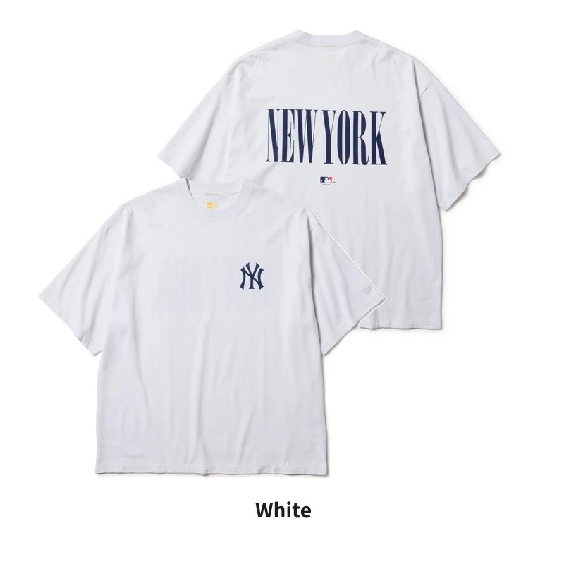 ニューエラ メンズ Tシャツ NEW ERA 半袖 オーバーサイズド コットン Tシャツ ニューヨーク・ヤンキース ホワイト 14467570 ニューエラ メンズ Tシャツ NEW ERA 半袖 オーバーサイズド コットン Tシャツ ニューヨーク・ヤンキース ホワイト 14467570