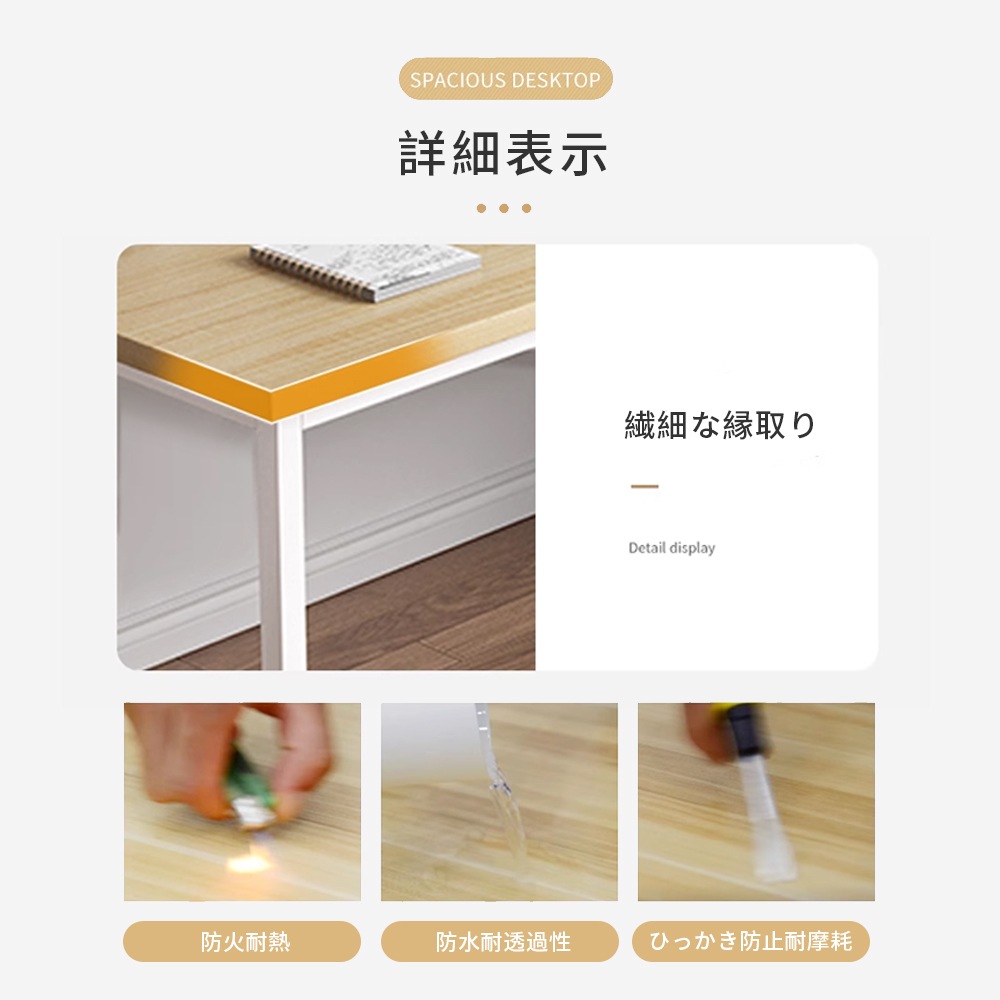 パソコンデスク デスクおしゃれ pcデスク コンパクト スリム 北欧 パソコンラック PCラック テーブル[幅100cm 奥行60cm　高さ73ｃｍ] 一人暮らし リビング 学習デスク 勉強机