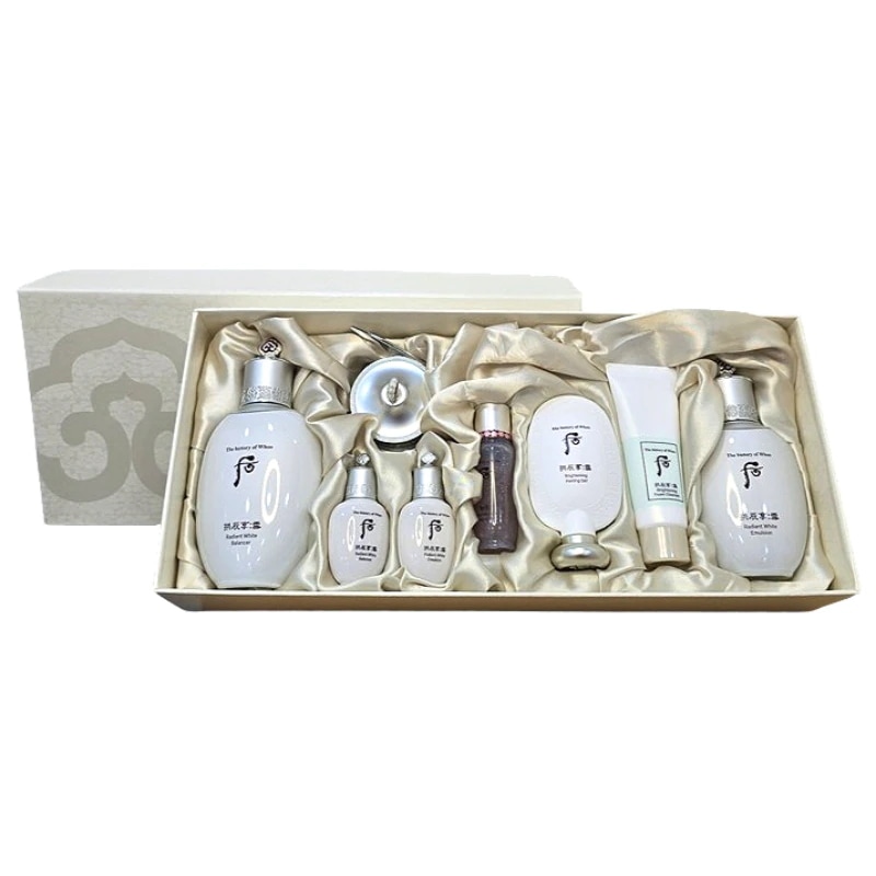 拱辰享雪美 白3点セット[バランス150ml+ローション110ml+水分クリーム20ml+贈呈]