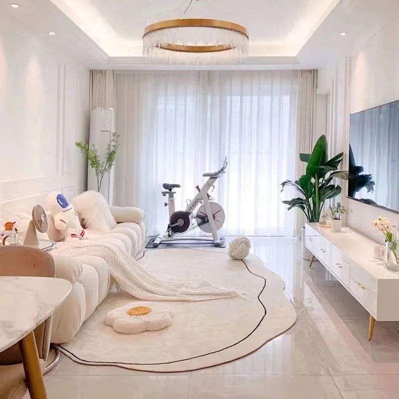 24新型ラグ カーペット 韓国 不規則マットカーペット じゅうたん風客間ベッドサイド寝室 滑り止め 洗えるラグ 抗菌 絨毯 じゅうたん 24新型ラグ カーペット 韓国 不規則マットカーペット じゅうたん風客間ベッドサイド寝室 滑り止め 洗えるラグ 抗菌 絨毯 じゅうたん