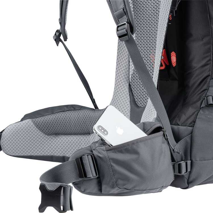 フューチュラ Air Trek 50 + 10 バックパック ブラック X グラファイト H75×W34×D25cm(50+10L) #D3402121-7403 フューチュラ Air Trek 50 + 10 バックパック ブラック X グラファイト H75×W34×D25cm(50+10L) #D3402121-7403