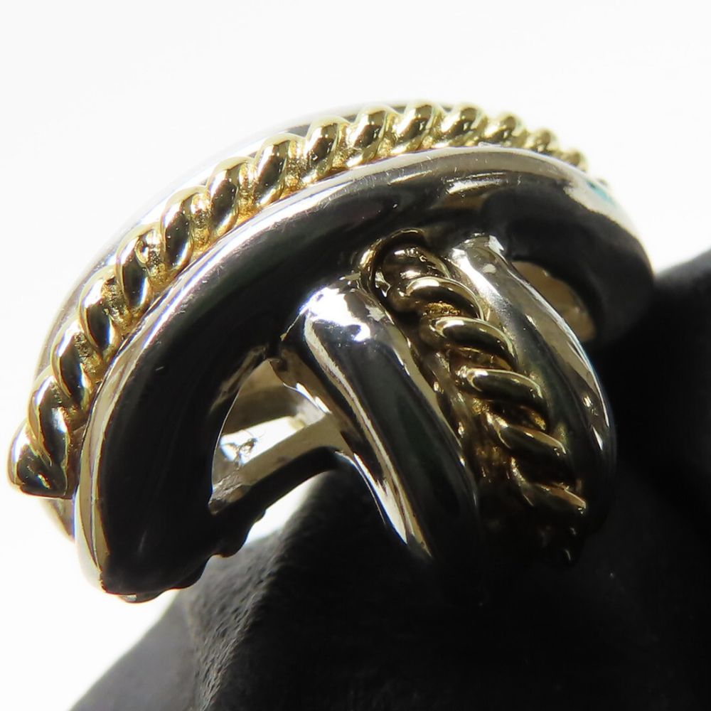 中古 イヤリング シグネチャー シルバー925 K18YG 約8.6g シルバー ゴールド アクセサリー かわいい レディース 女性 中古 イヤリング シグネチャー シルバー925 K18YG 約8.6g シルバー ゴールド アクセサリー かわいい レディース 女性