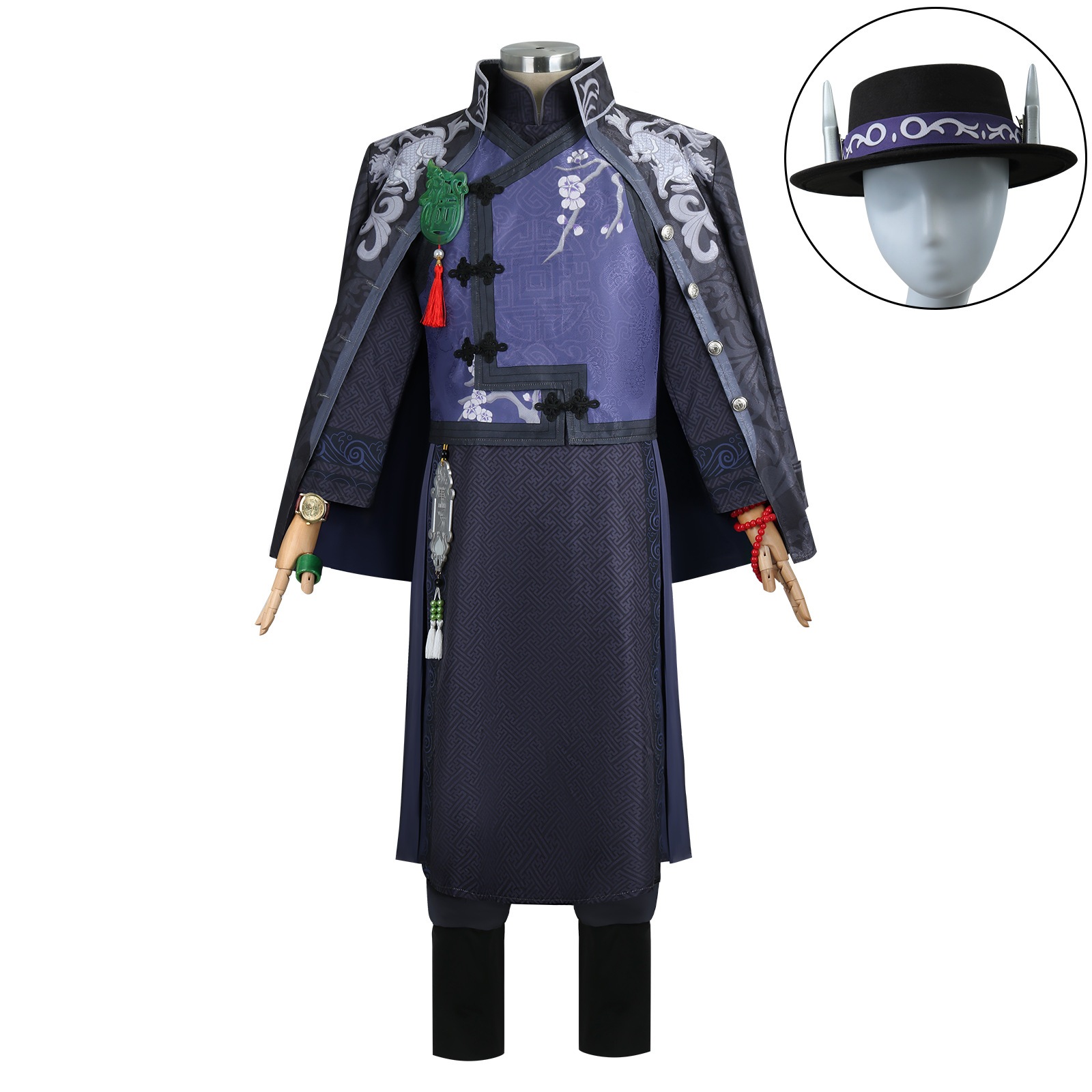 真・黒傘・白傘魂の下の麒麟商人のコスプレ衣装