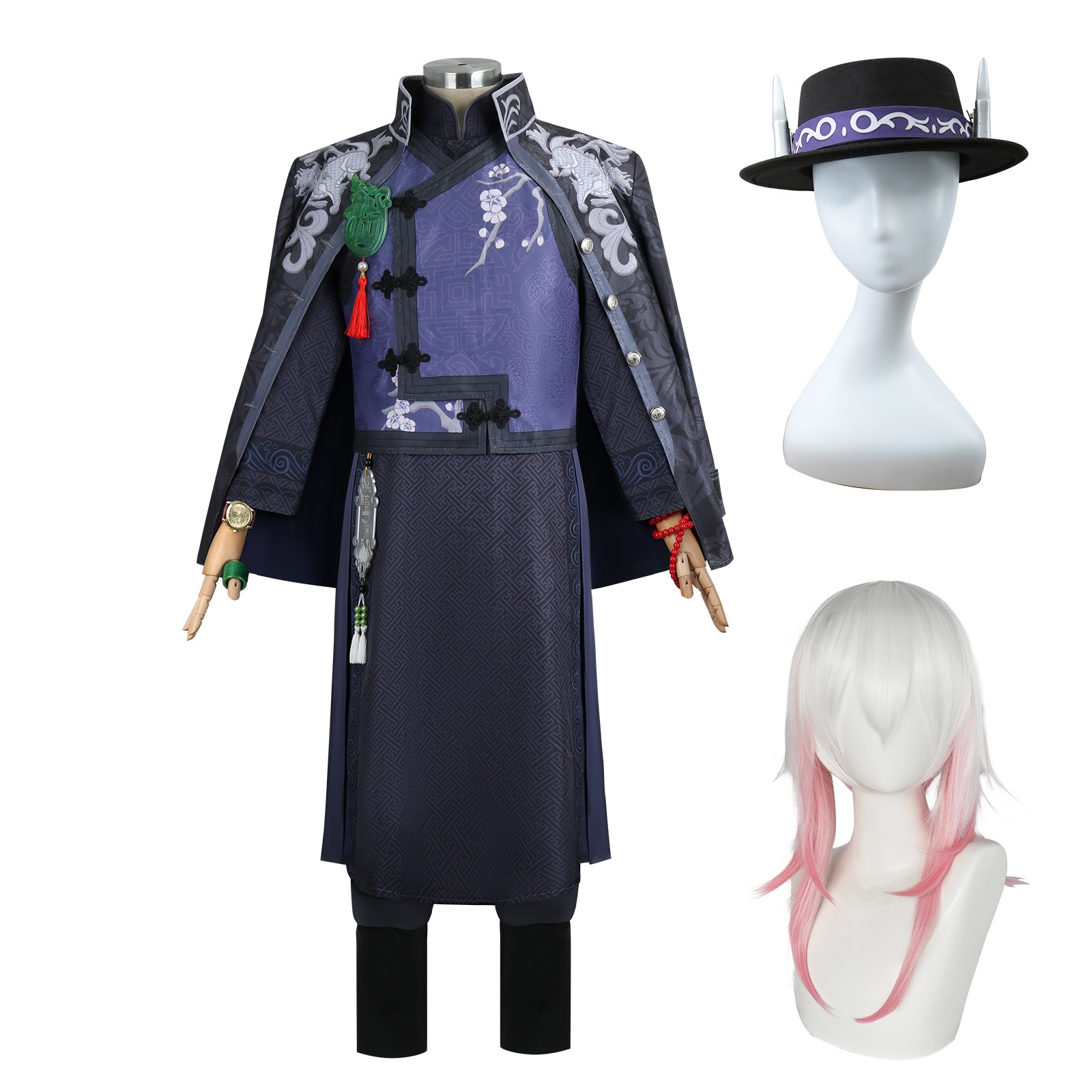 真・黒傘・白傘魂の下の麒麟商人のコスプレ衣装