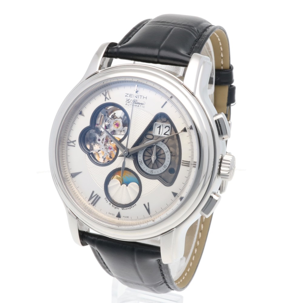 ゼニス エルプリメロ XXT オープン 腕時計 ステンレススチール ZE03.1260.4047/02 自動巻き 1年保証 ZENITH 中古 ゼニス エルプリメロ XXT オープン 腕時計 ステンレススチール ZE03.1260.4047/02 自動巻き 1年保証 ZENITH 中古