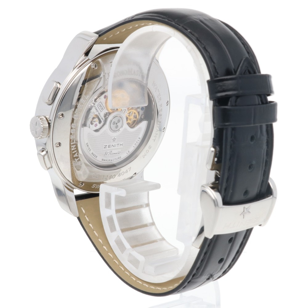 ゼニス エルプリメロ XXT オープン 腕時計 ステンレススチール ZE03.1260.4047/02 自動巻き 1年保証 ZENITH 中古 ゼニス エルプリメロ XXT オープン 腕時計 ステンレススチール ZE03.1260.4047/02 自動巻き 1年保証 ZENITH 中古