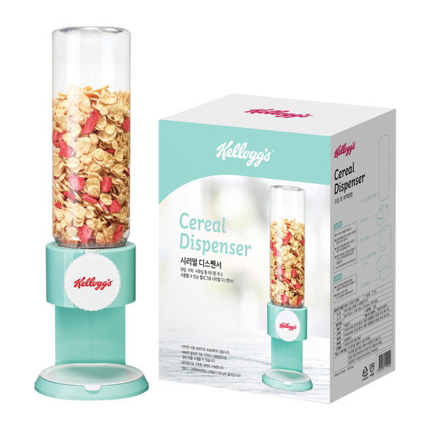Qoo10] ケロッグ シリアルディスペンサー (ミント) +